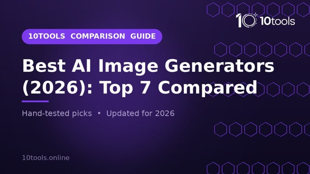 Best AI Image Generators (2026): Top 7 Compared