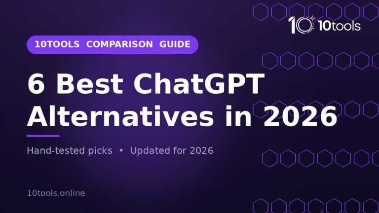 6 Best ChatGPT Alternatives in 2026