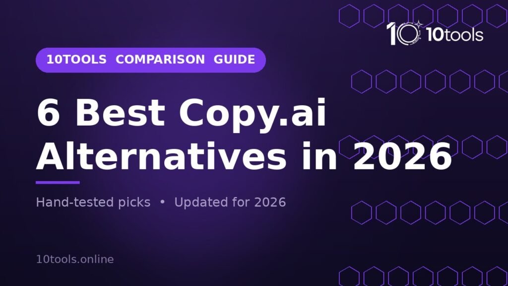 6 Best Copy.ai Alternatives in 2026