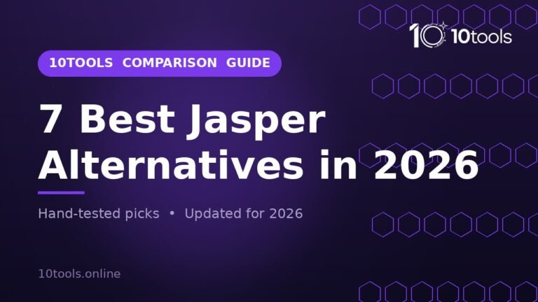 7 Best Jasper Alternatives in 2026