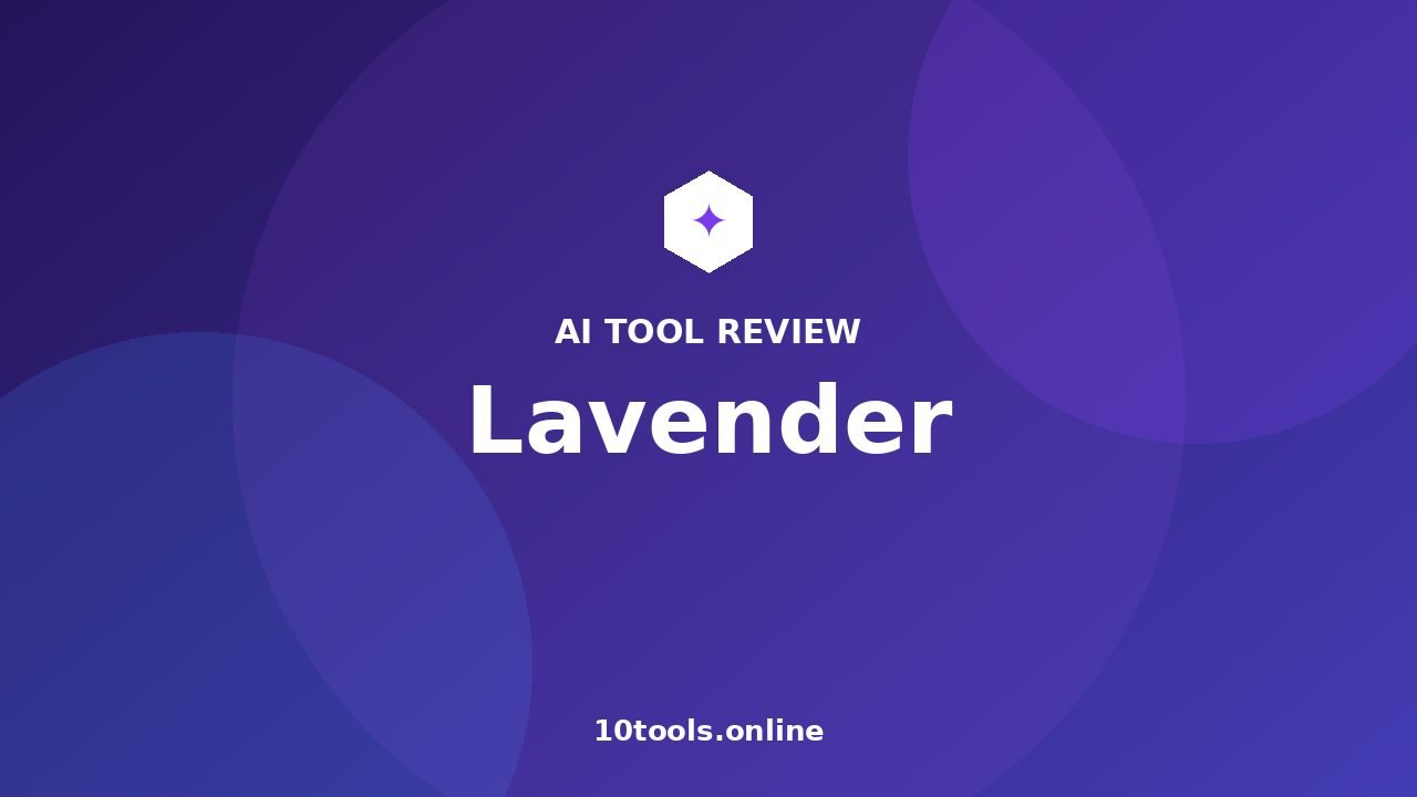 Lavender review banner