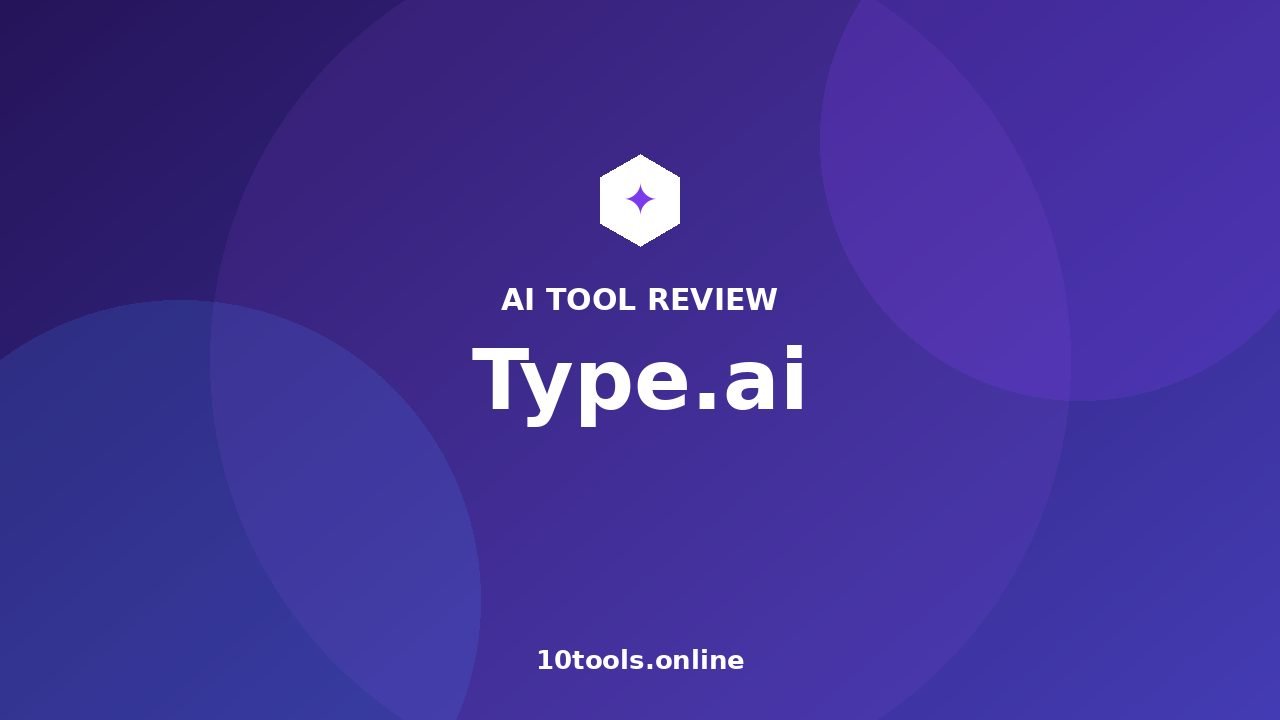 Type.ai review banner