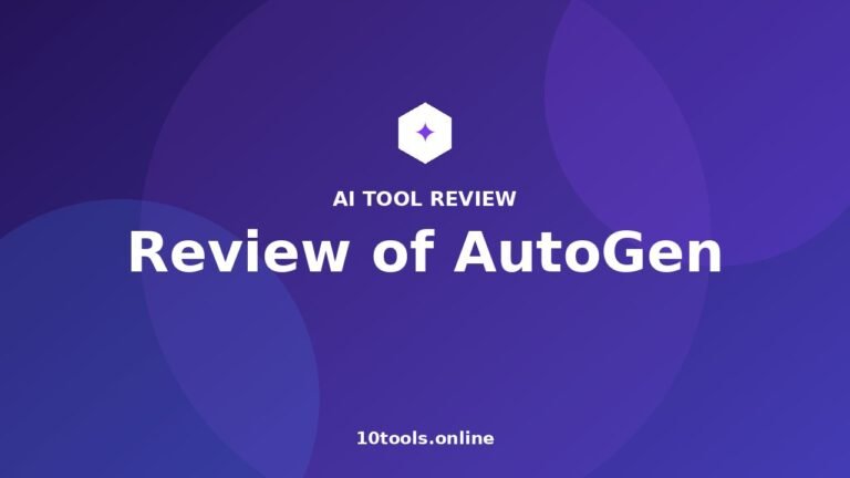Review of AutoGen