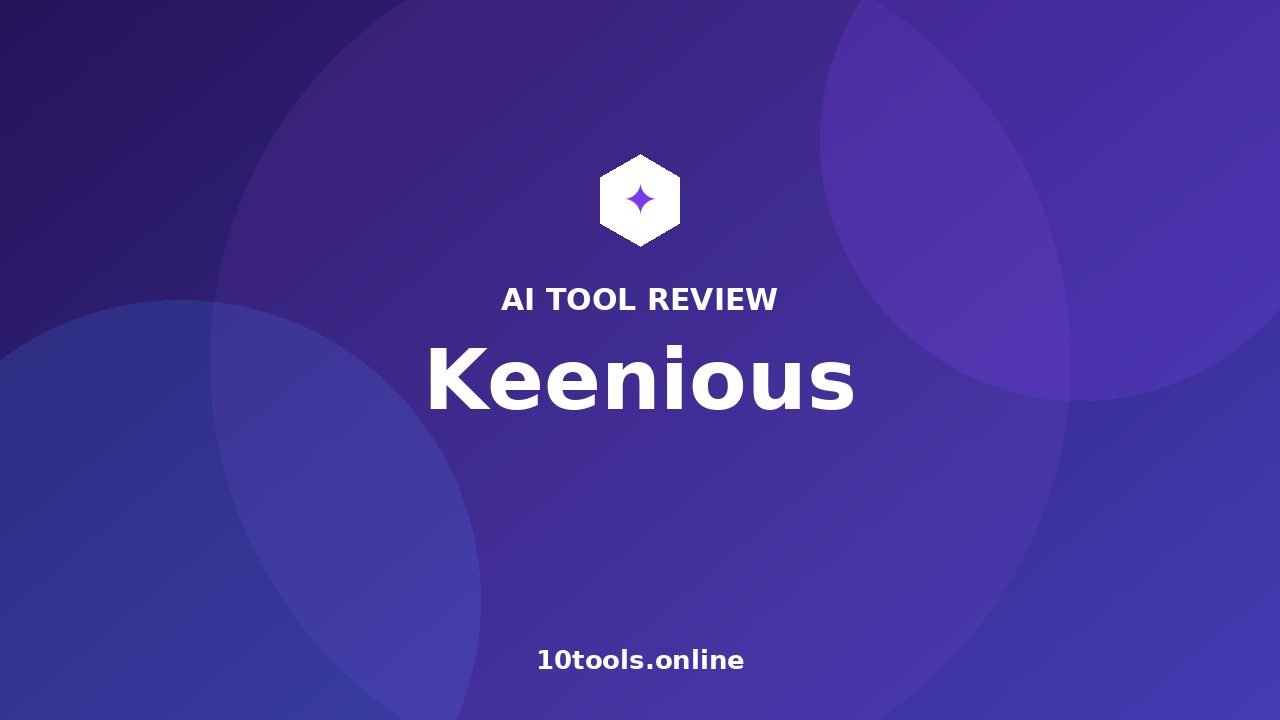 Keenious review banner